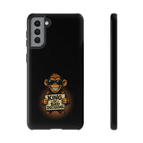 King of Bad Decisions-Tough Phone Cases - Fits Most Phone Sizes!! (BLACK)