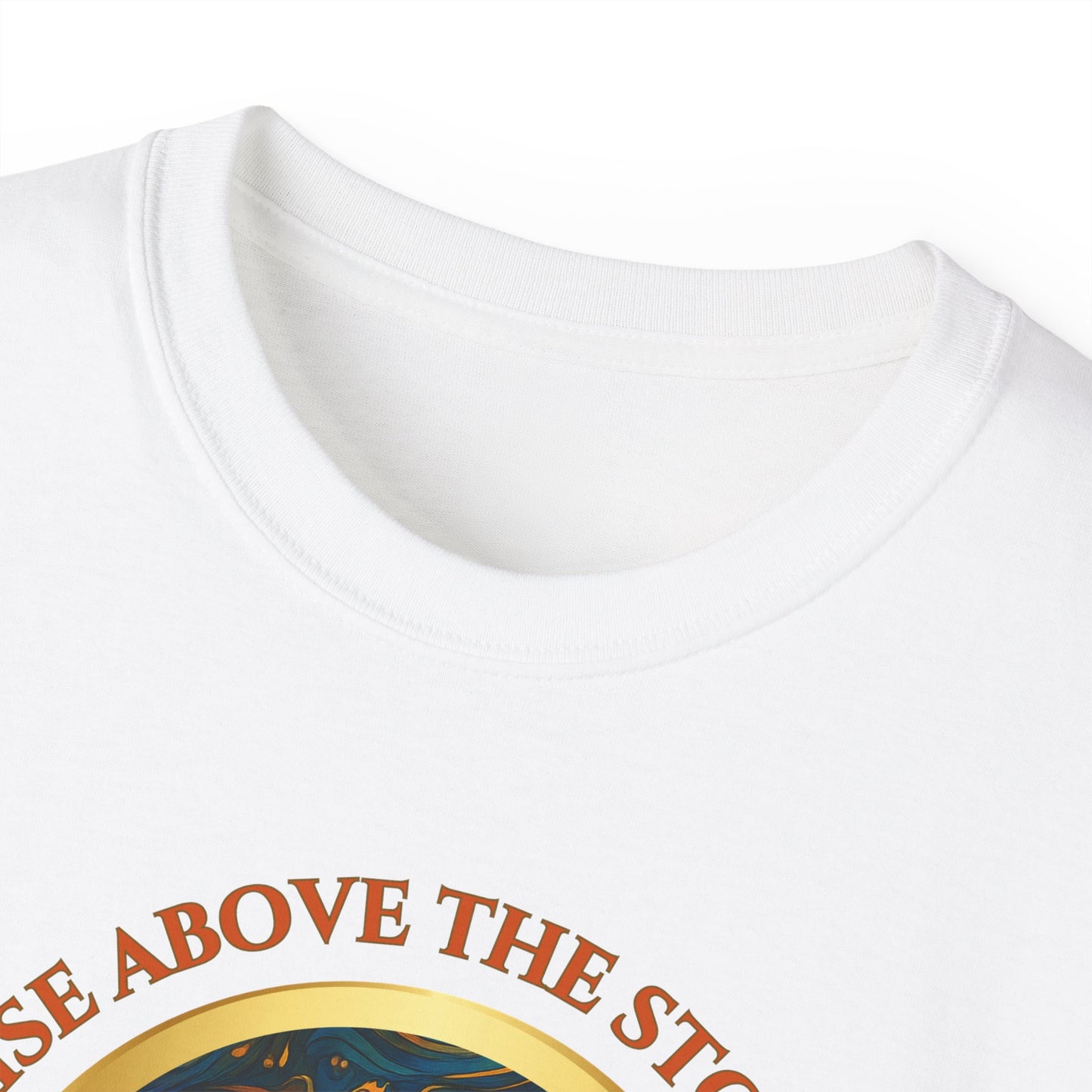 RISE ABOVE THE STORM-AND YOU WILL FIND THE SUNSHINE - T Shirt!  "Inspirational Mind Set"