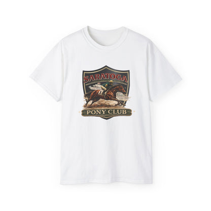 SARATOGA PONY CLUB - T-Shirt (VARIETY OF COLORS)