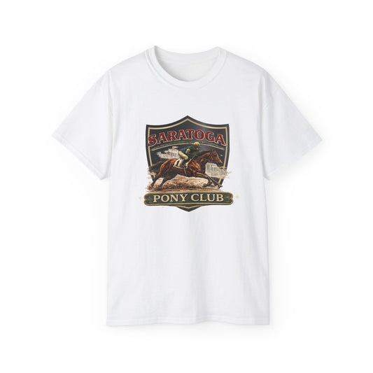 SARATOGA PONY CLUB - T-Shirt (VARIETY OF COLORS)