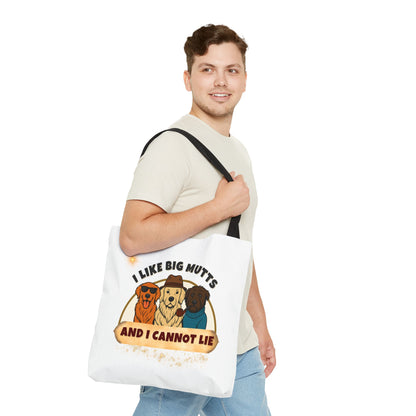 "I LIKE BIG MUTTS AND I CANNOT LIE"- AOP Tote Bag "Stating Your Truth Tote"