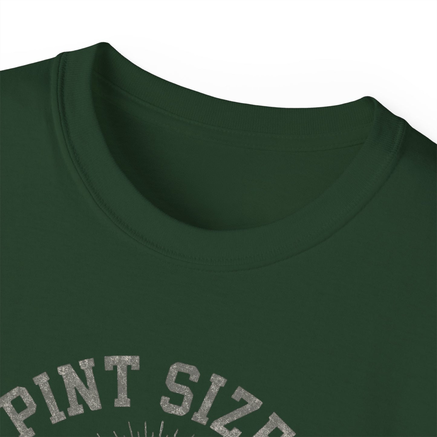 PINT SIZED CRAFT BEER CRUSADERS- T Shirt (variety Of Dark Colors) "Built By Hops, Fueled By Pints"