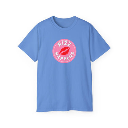 RIZZ HAPPENS- T Shirt (VARIETY OF COLORS) “Not Just a Tee, It’s a Vibe”