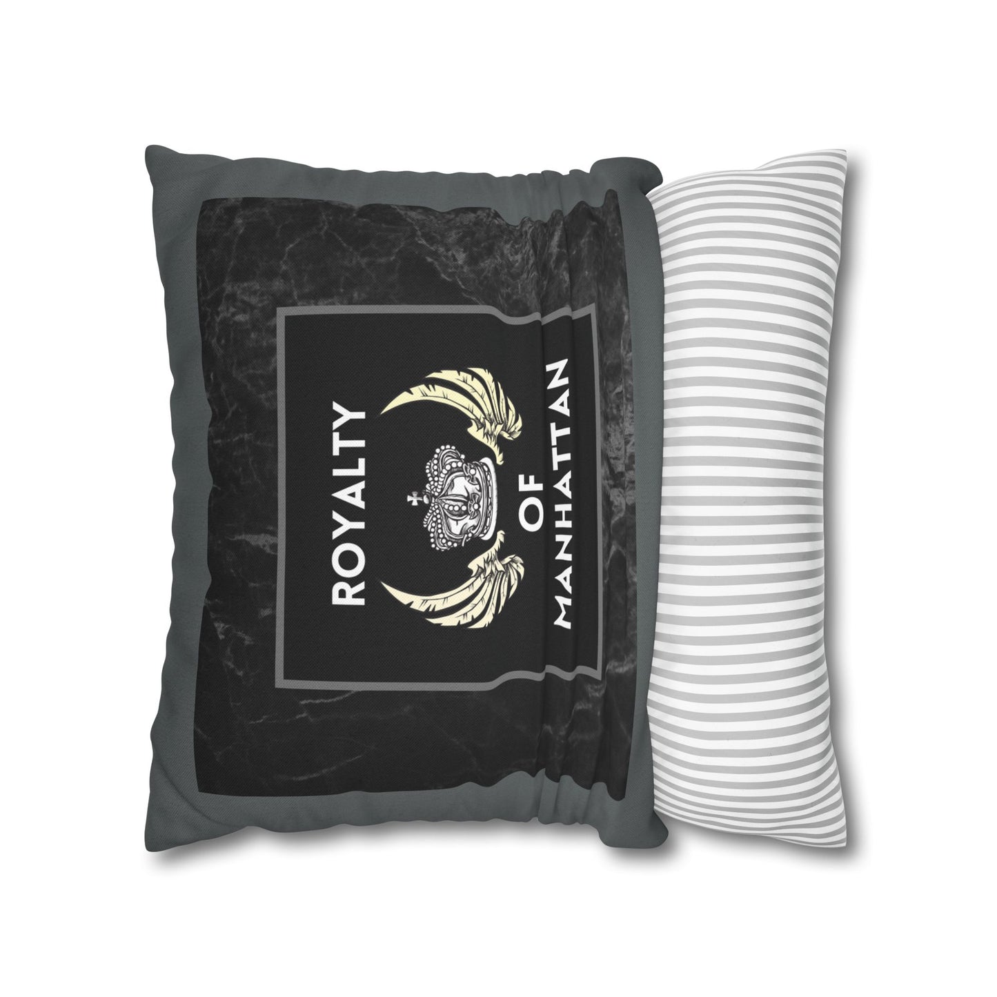 ROYALTY OF MANHATTAN- Bohemian Design  18 x 18  Pillowcase