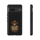 King of Bad Decisions-Tough Phone Cases - Fits Most Phone Sizes!! (BLACK)