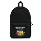 I'M HERE FOR THE COCKTAILS- Empire Backpack (Black)