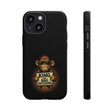 King of Bad Decisions-Tough Phone Cases - Fits Most Phone Sizes!! (BLACK)