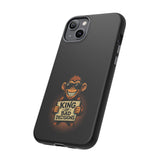 King of Bad Decisions-Tough Phone Cases - Fits Most Phone Sizes!! (BLACK)