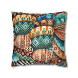 BOHO COLLAGE - Vibrant BOHO PILLOWCASE (COVER ONLY)