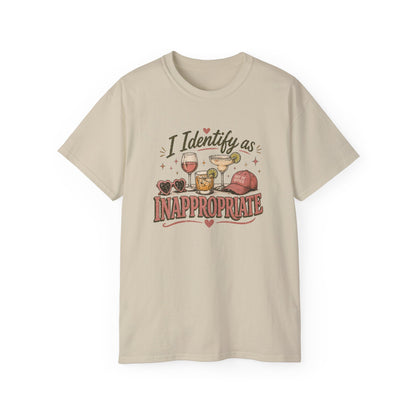I IDENTIFY AS INAPPROPRIATE - T-Shirt (VARIETY OF COLORS)