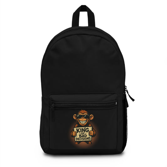 KING OF BAD DECISIONS- Empire Backpack (BLACK)