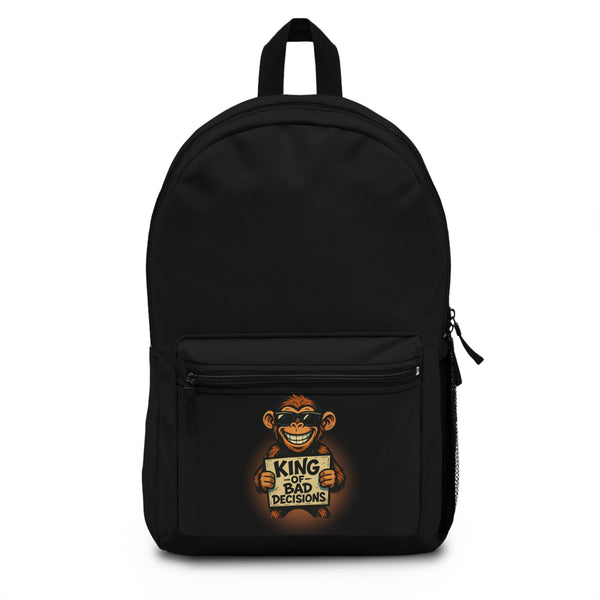 KING OF BAD DECISIONS- Empire Backpack (BLACK)