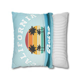 CALIFORNIA RETRO- Bohemian Design Square Pillowcase (COVER ONLY)- Artistic Home Decor