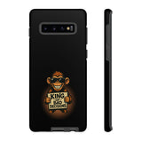 King of Bad Decisions-Tough Phone Cases - Fits Most Phone Sizes!! (BLACK)