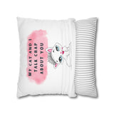 SASSY CAT-Bohemian Design Square Pillowcase (COVER ONLY)- Artistic Home Decor