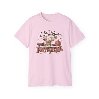 I IDENTIFY AS INAPPROPRIATE - T-Shirt (VARIETY OF COLORS)