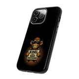 King of Bad Decisions-Tough Phone Cases - Fits Most Phone Sizes!! (BLACK)