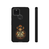 King of Bad Decisions-Tough Phone Cases - Fits Most Phone Sizes!! (BLACK)