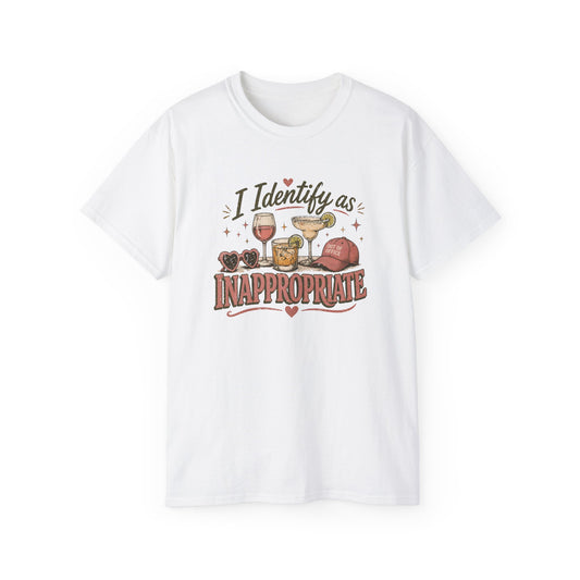 I IDENTIFY AS INAPPROPRIATE - T-Shirt (VARIETY OF COLORS)