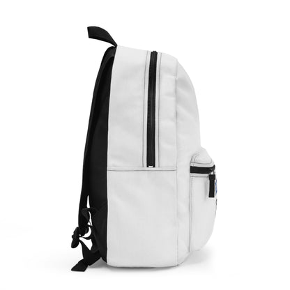 RIZZ UNIVERSITY - Empire Backpack (WHITE)"Built Tough for School & Travel"