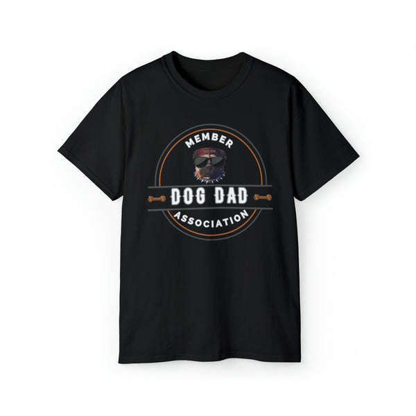 DOG DAD ASSOCIATION- T Shirt (VARIETY OF COLORS)