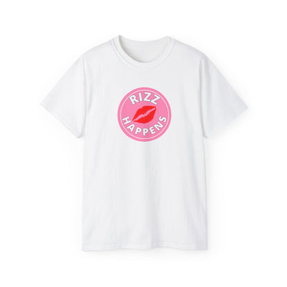 RIZZ HAPPENS- T Shirt (VARIETY OF COLORS) “Not Just a Tee, It’s a Vibe”