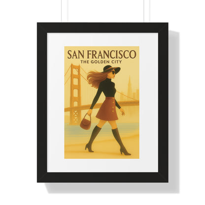 SAN Francisco Fashion Model 1970’s-  “Trendy Wall Art That Transforms Any Room”
