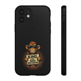 King of Bad Decisions-Tough Phone Cases - Fits Most Phone Sizes!! (BLACK)