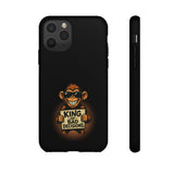 King of Bad Decisions-Tough Phone Cases - Fits Most Phone Sizes!! (BLACK)
