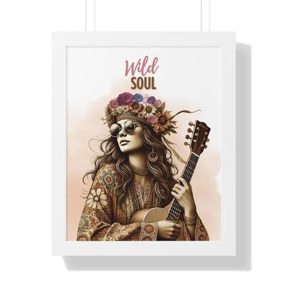WILD SOUL- “Trending Framed Print — With Timeless Boho  Appeal”