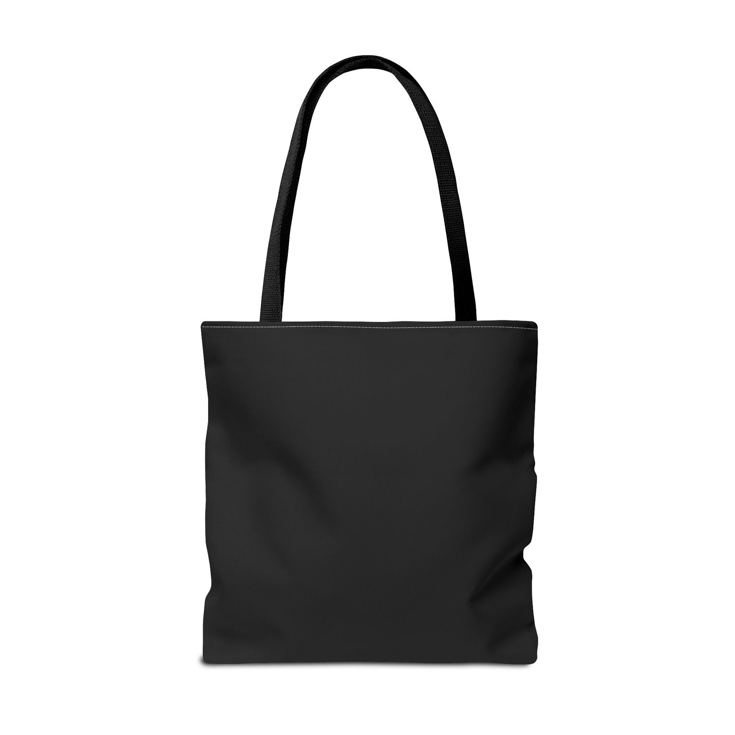 DOG MOM ASSOCIATION- AOP Tote Bag (BLACK) 18x18