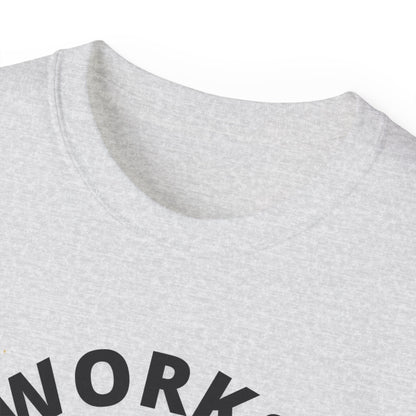 "WORKS ONE DAY A YEAR-ICON"- - SANTA T Shirt (VARIETY OF COLORS) "Holiday Slacker"