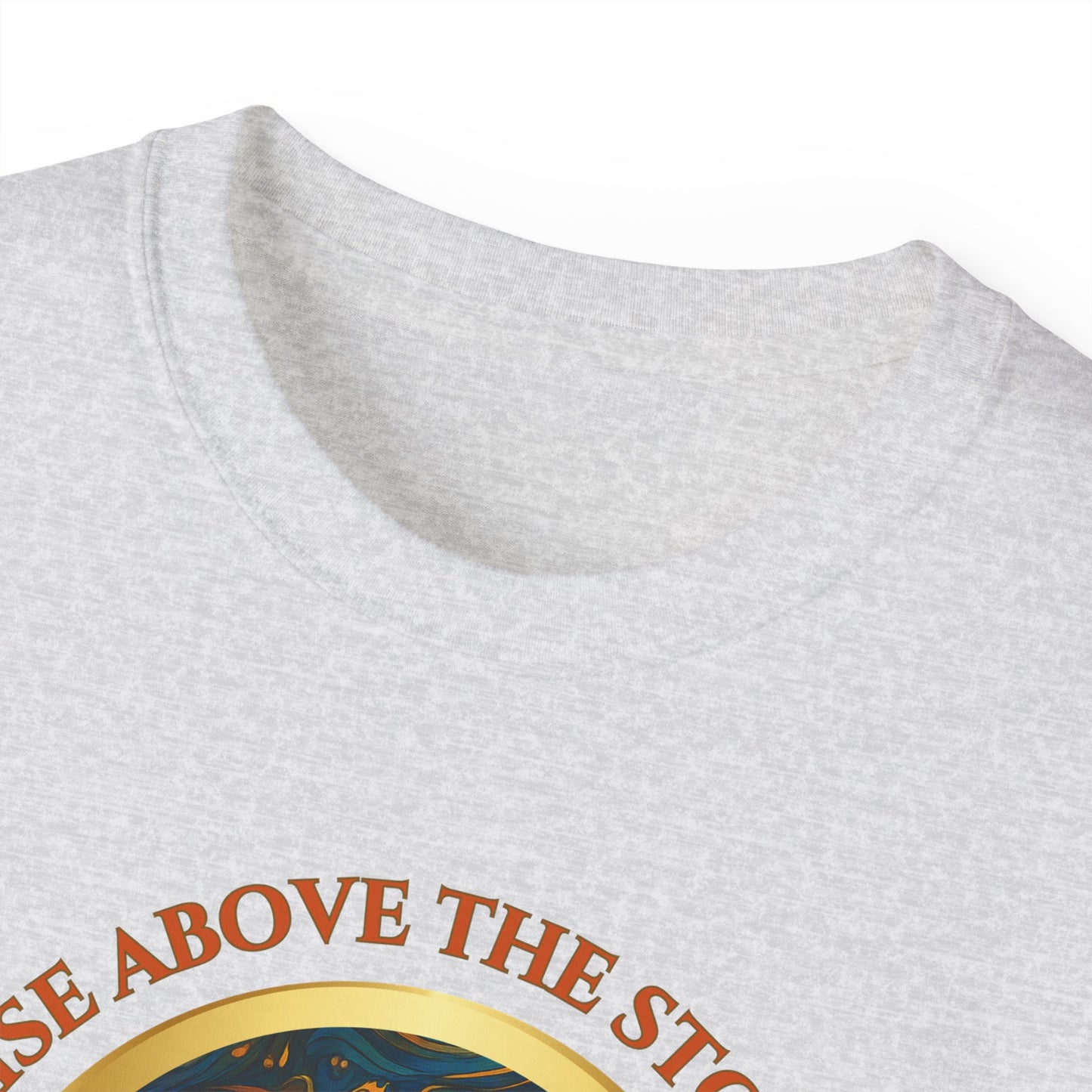RISE ABOVE THE STORM-AND YOU WILL FIND THE SUNSHINE - T Shirt!  "Inspirational Mind Set"
