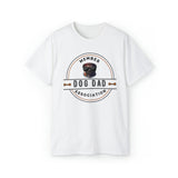 DOG DAD ASSOCIATION- T Shirt (WHITE OR LT.GREY)