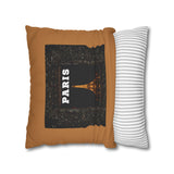 PARIS LIGHTS- Bohemian Design Square Pillowcase (COVER ONLY) - Artistic Home Decor