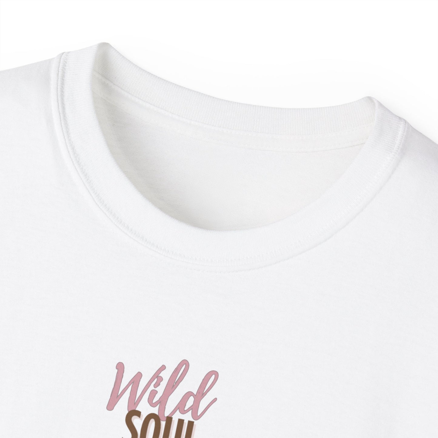 WILD SOUL - T Shirt! “Wander In Style-Boho Cool, Everyday Wear”