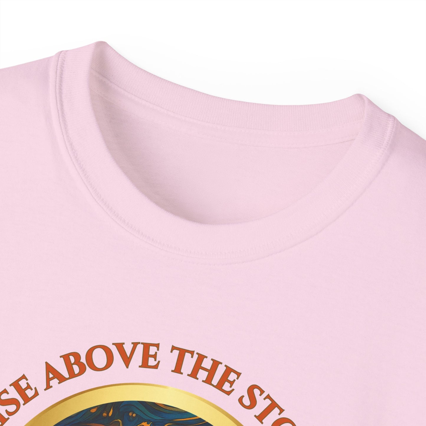RISE ABOVE THE STORM-AND YOU WILL FIND THE SUNSHINE - T Shirt!  "Inspirational Mind Set"