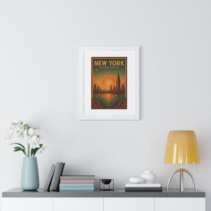 NEW YORK AT DUSK - “Wall Art That Slays - Great for  Chic Interiors”