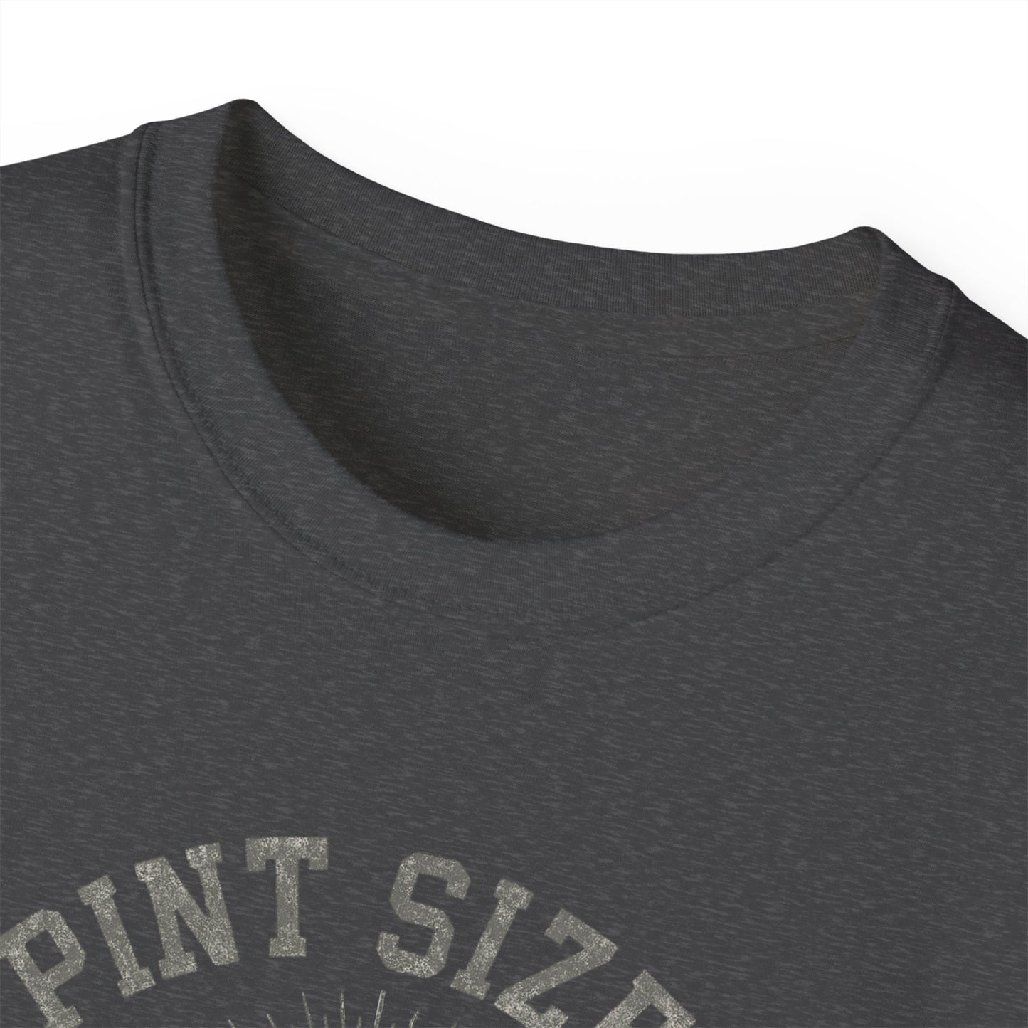 PINT SIZED CRAFT BEER CRUSADERS- T Shirt (variety Of Dark Colors) "Built By Hops, Fueled By Pints"