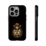 King of Bad Decisions-Tough Phone Cases - Fits Most Phone Sizes!! (BLACK)