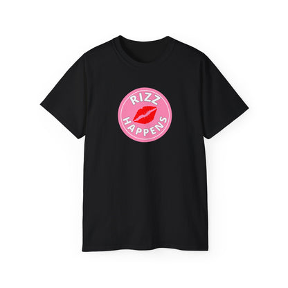 RIZZ HAPPENS- T Shirt (VARIETY OF COLORS) “Not Just a Tee, It’s a Vibe”