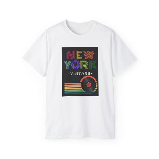 NEW YORK VINTAGE- T Shirt (variety Of lite Colors)