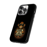 King of Bad Decisions-Tough Phone Cases - Fits Most Phone Sizes!! (BLACK)