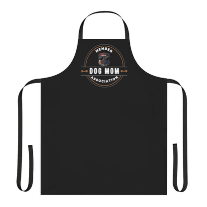DOG MOM -Apron (AOP) (BLACK)