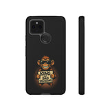 King of Bad Decisions-Tough Phone Cases - Fits Most Phone Sizes!! (BLACK)