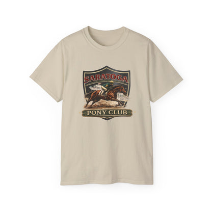 SARATOGA PONY CLUB - T-Shirt (VARIETY OF COLORS)