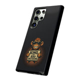 King of Bad Decisions-Tough Phone Cases - Fits Most Phone Sizes!! (BLACK)