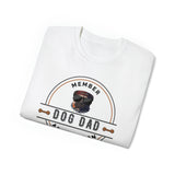 DOG DAD ASSOCIATION- T Shirt (WHITE OR LT.GREY)