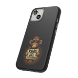 King of Bad Decisions-Tough Phone Cases - Fits Most Phone Sizes!! (BLACK)
