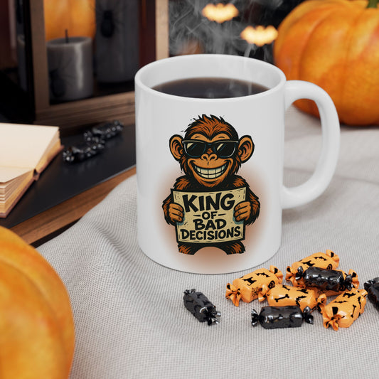 KING OF BAD DECISIONS- Ceramic Mug 11oz